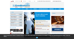 Desktop Screenshot of creditreform.pl